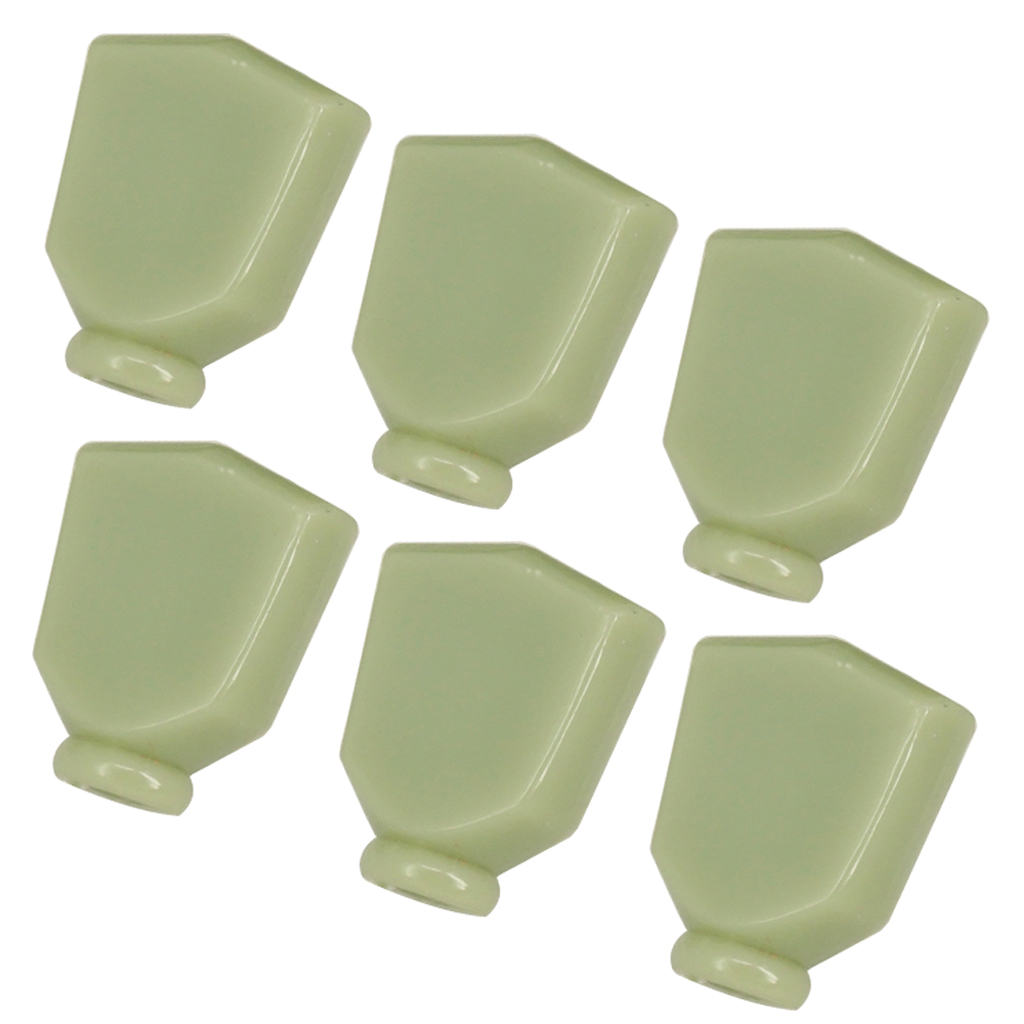MagiDeal Jade Green Guitar Tuning Peg Tuners Machine Head Button Knob Handle