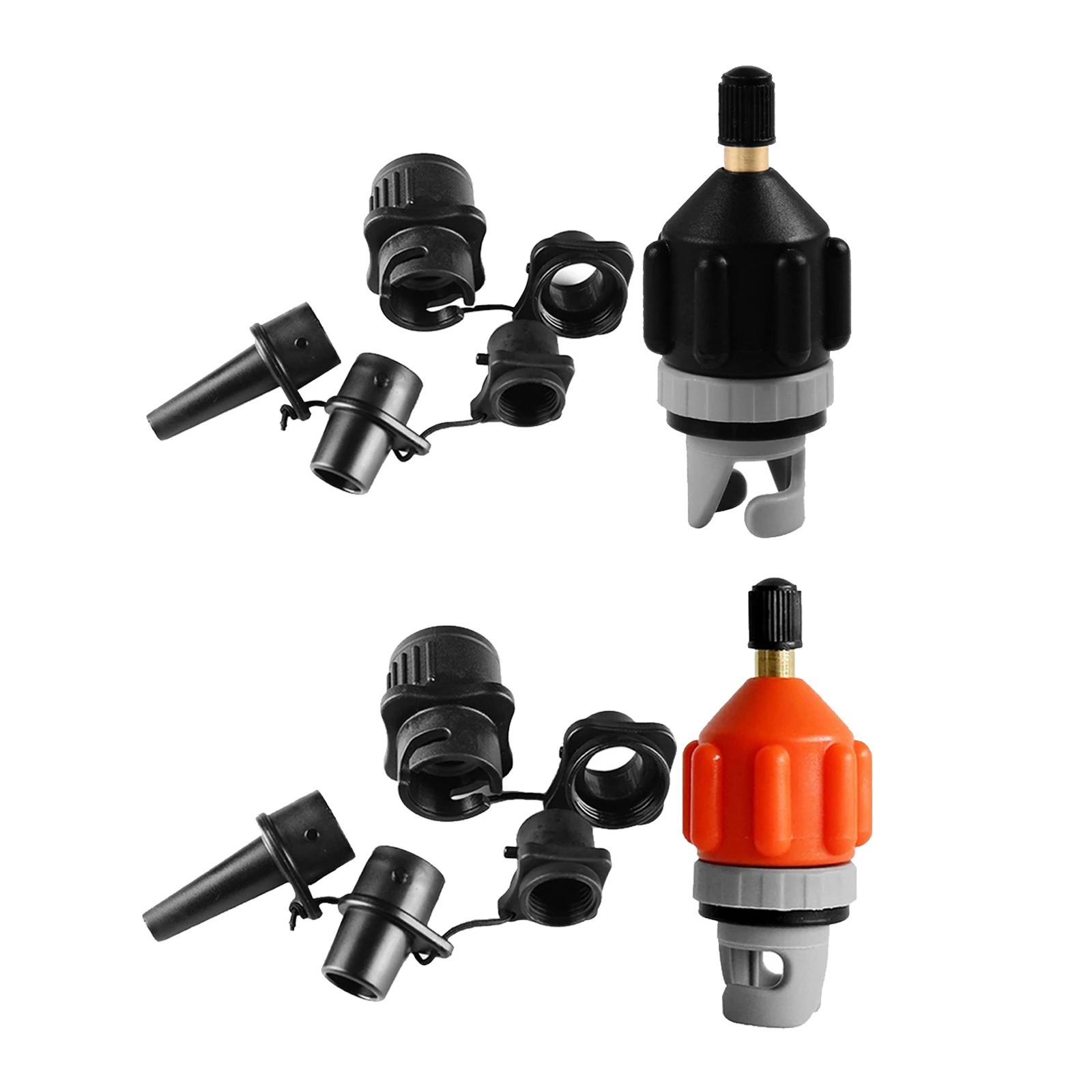 Inflatable Boat SUPs Pump Adaptor Kayak Canoe Swimming Rings Air Valve Adapter Nozzles Attachment for Inflatable Bed