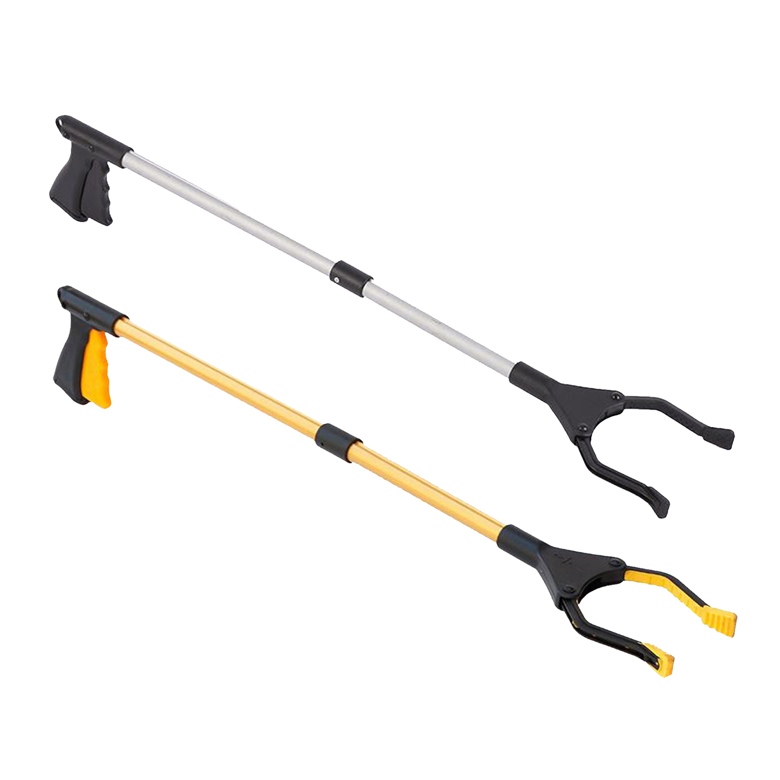 Aluminum Alloy Grabber Tool Trash Pick Up Stick Hand Grip Reach Litter Reacher