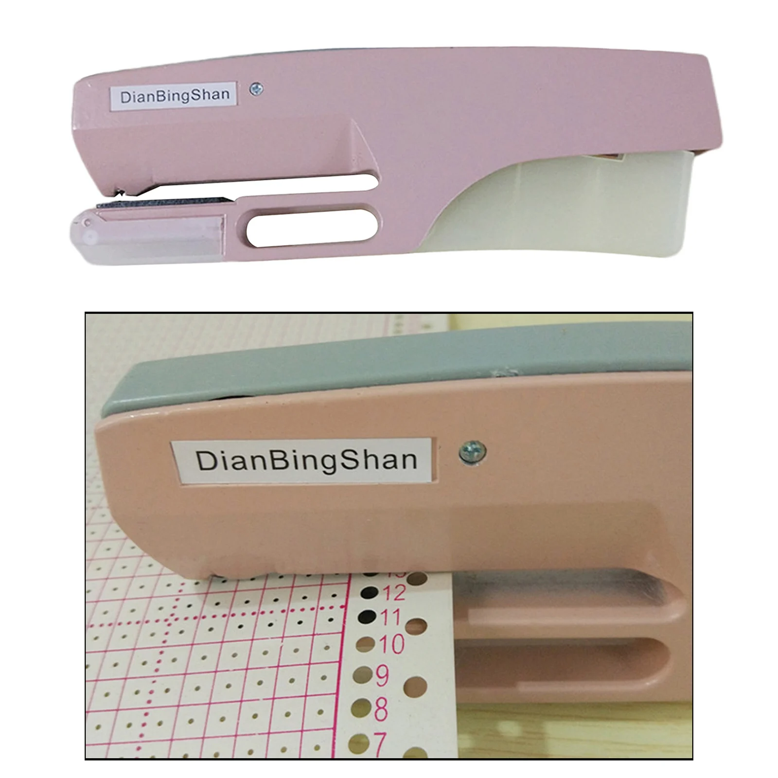Solid Metal Single Hole Punch Perforator Knitting Sweater Machines Tool Card