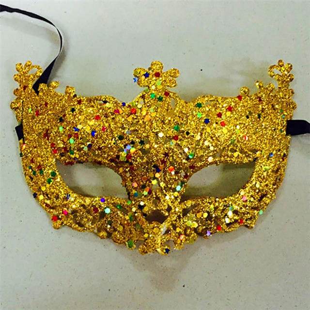 Maschera per gli occhi sexy con stampa leopardata, per donne e ragazze, per  feste in maschera, carnevale, Halloween, E6G9 : : Moda