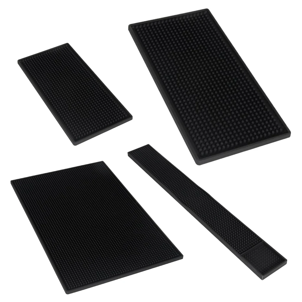 PVC Beer Mat Non Slip Food Safe Bars Service Drip Insulation Desk Home Decor