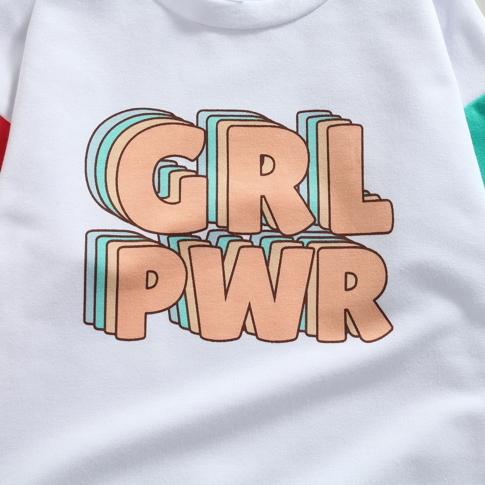 Ma&Baby 1-6Y Autumn Kids Baby Girls Sweatshirt GRL PWR Letter Printed Long Sleeve Pullover Tops Causal Children Clothes DD40 baby hooded shirt