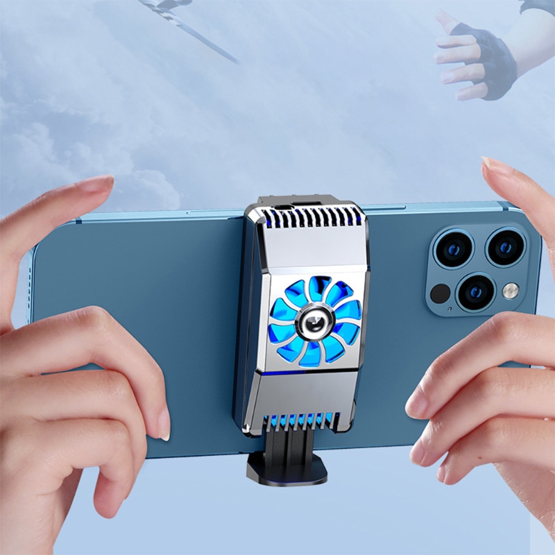 Ventilador de Refrigeração Telefone Móvel Portátil Cooler Gamepad Titular Suporte Tablet Tipo-c Radiador W89c 5 Cheap Telefone móvel Coolers
