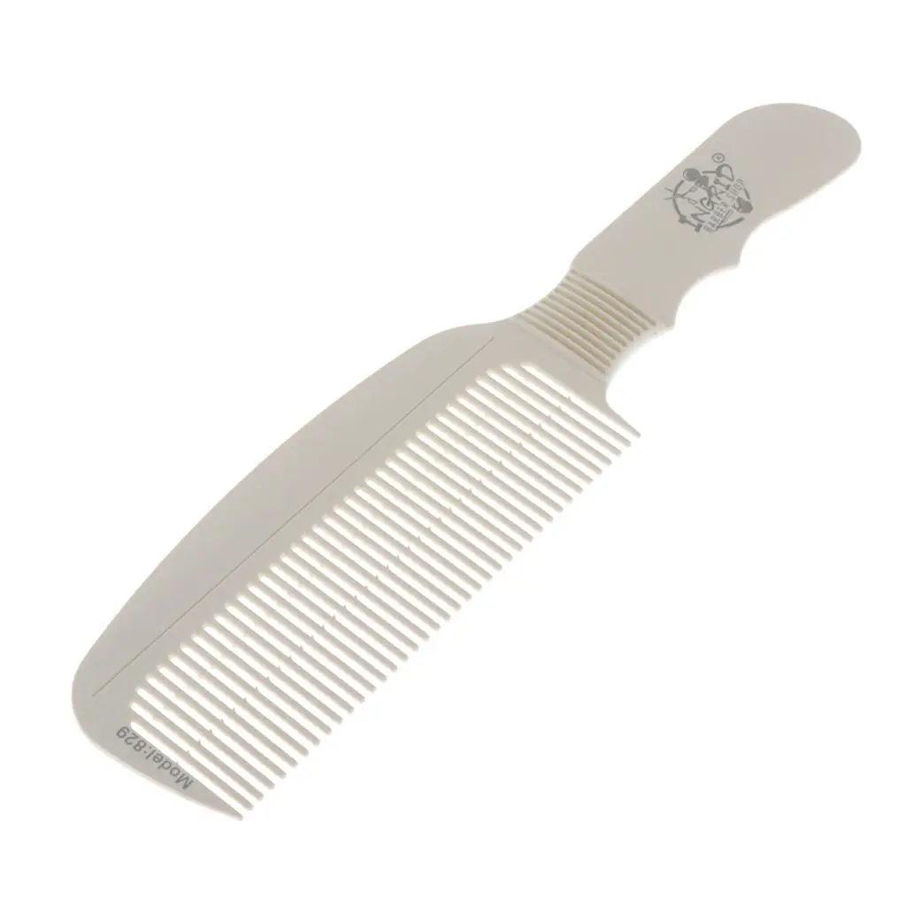 1 Piece Professional Anti Static Barber Flat Top Clipper Comb, Different Colors For Your Choice