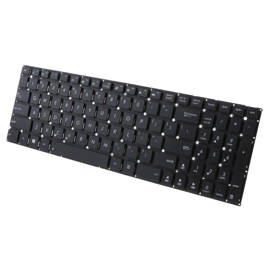 Laptop Keyboard for ASUS X555/X555L/K555/F555L, to Replace Faulty, Cracked or Broken Keyboard, Black