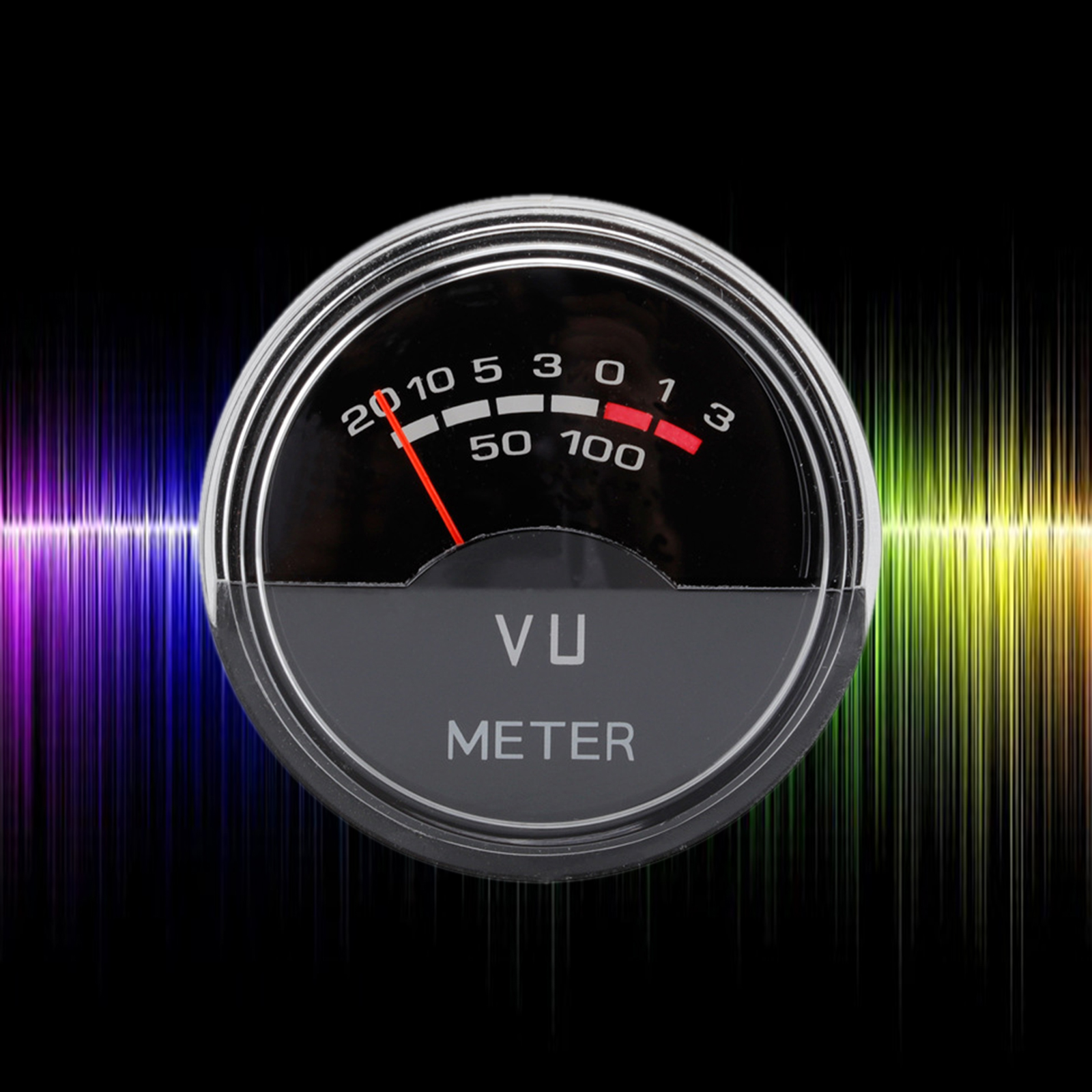 P-40 AC/DC 12-16V Analog Panel VU Meter Digital Volume Meter with Back Light