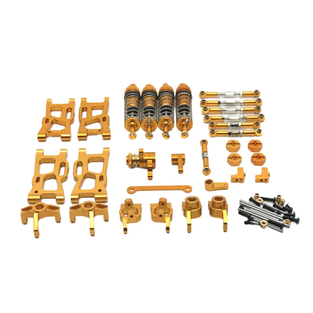 29Pcs Metal Upgrade Spare Parts Accessory Set for Wltoys 144001 144002 Model Car