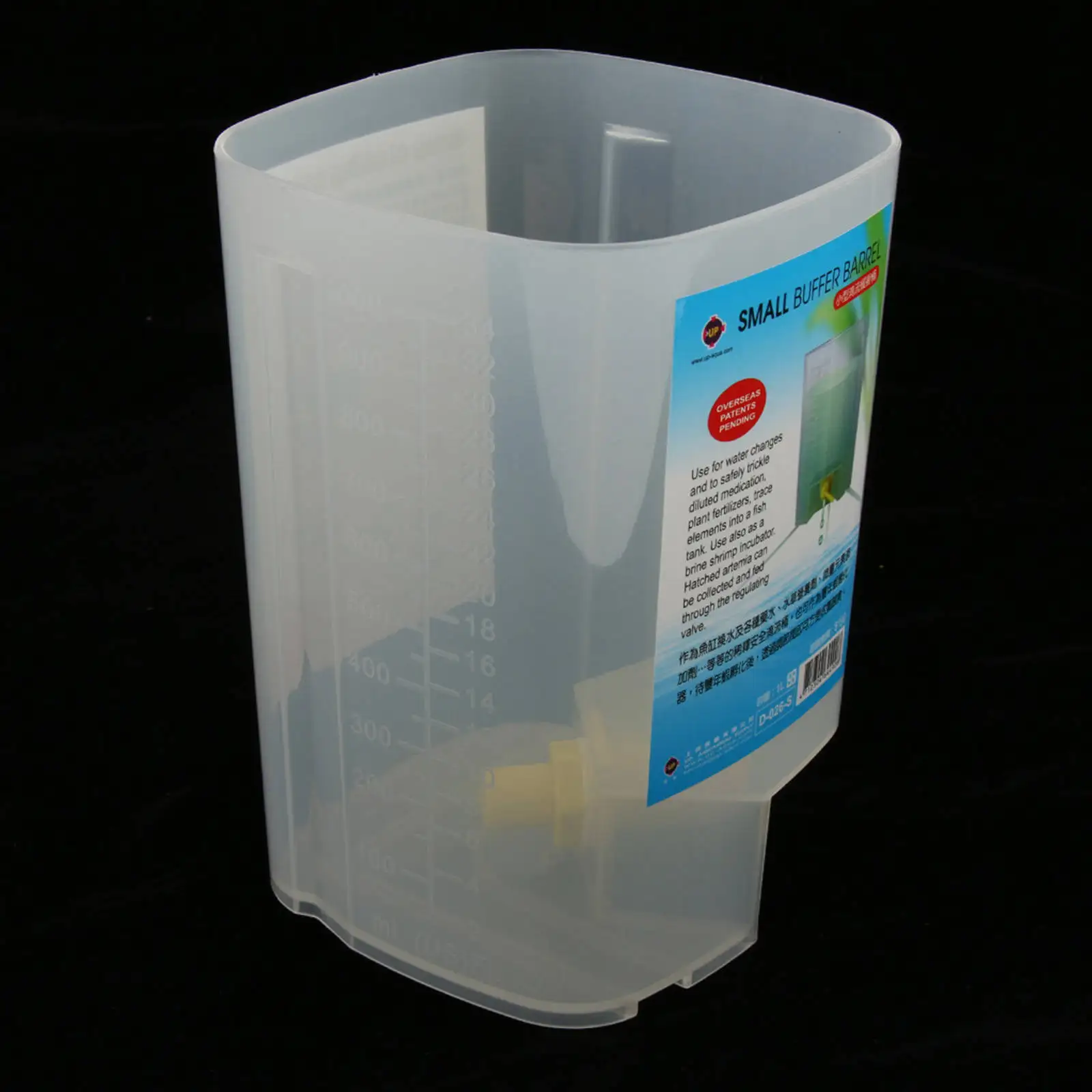1L Aquarium Change Bucket Aquarium Water Exchanger for Ecological Fish Tank Water Added Container