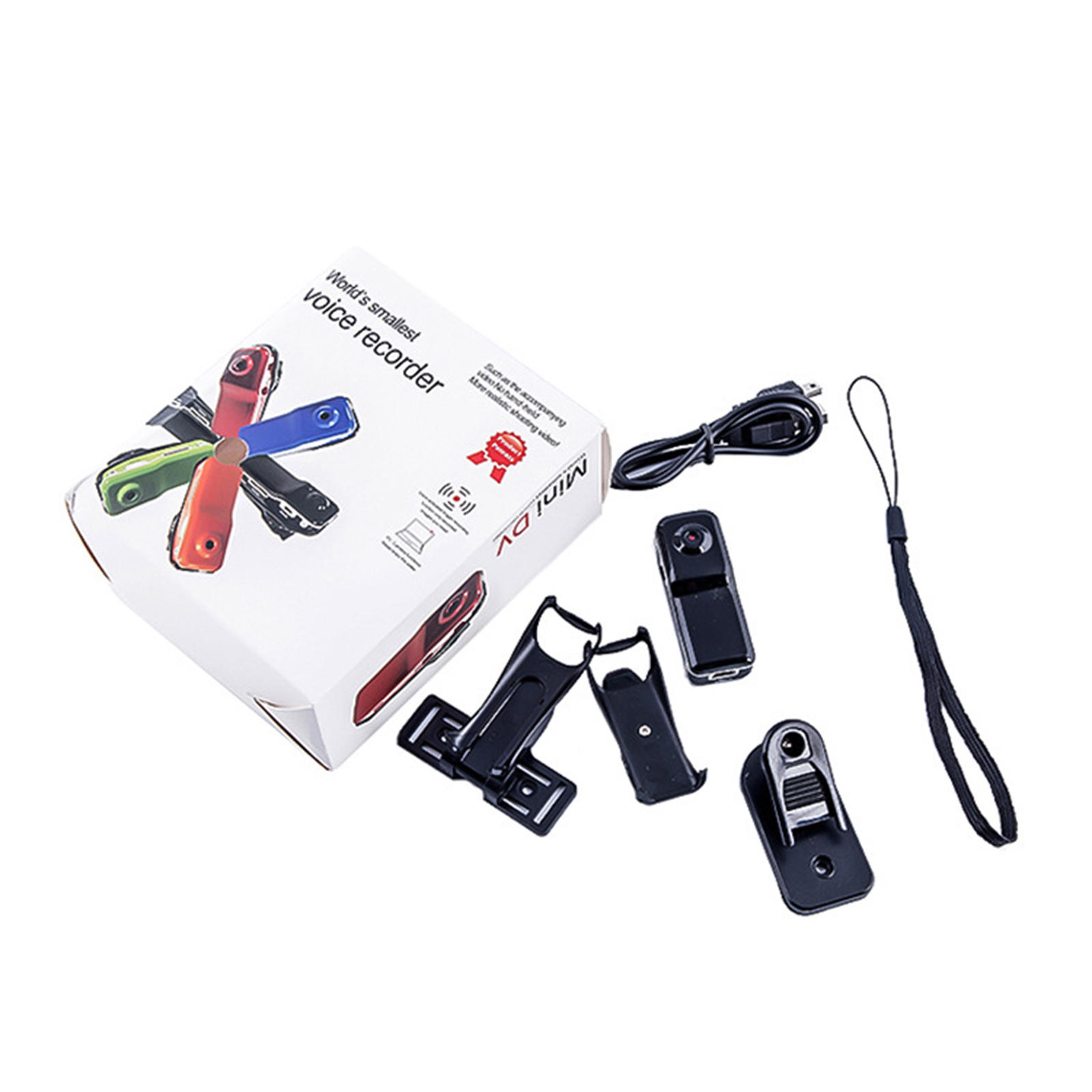 MD80 Mini DV DVR Sports Camera for Bike /Motorbike Video Audio Recorder 480P HD DVR Mini DVR Camera + Holder