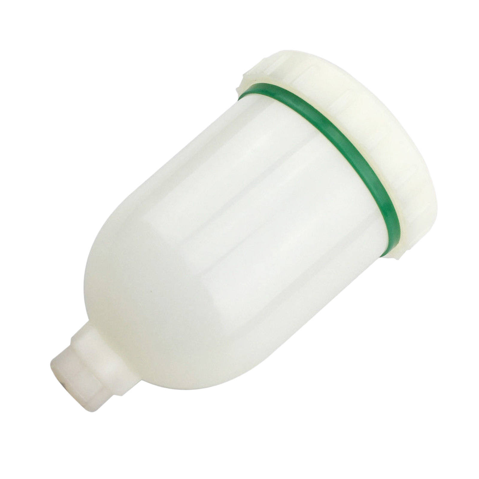 Mini Spray Gun Pot Container 300ml Tool Replacement Female Thread Pneumatic Threaded White Jet Manual Metal for H2000 R100 Hvlp