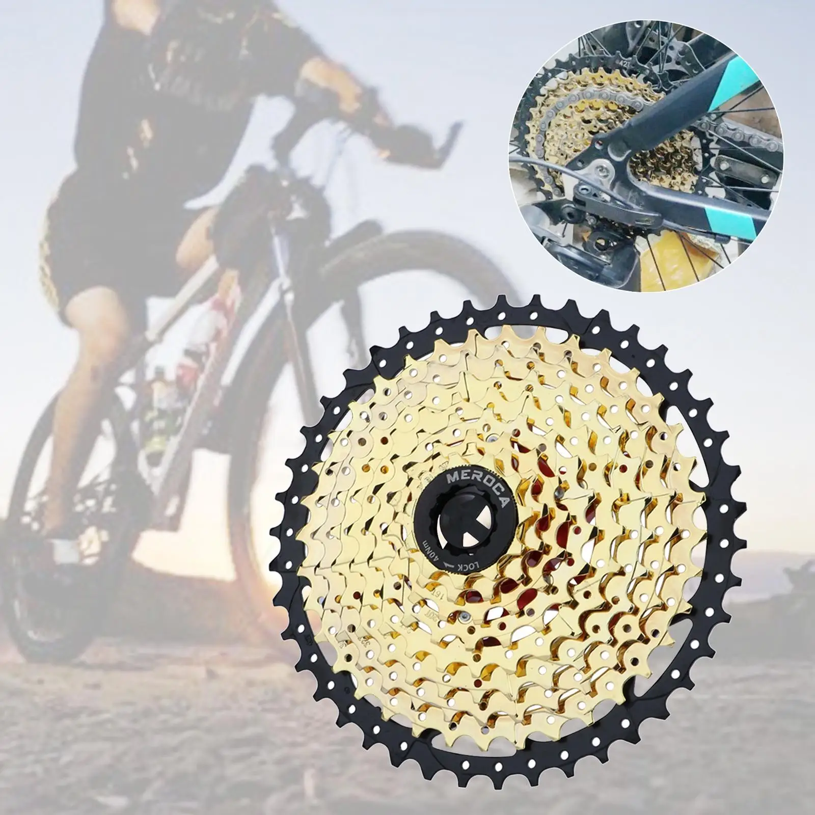 Bike Cassette Freewheel 9 10 11 12 Speed Sprocket Component for MTB Mountain Bike Cycling