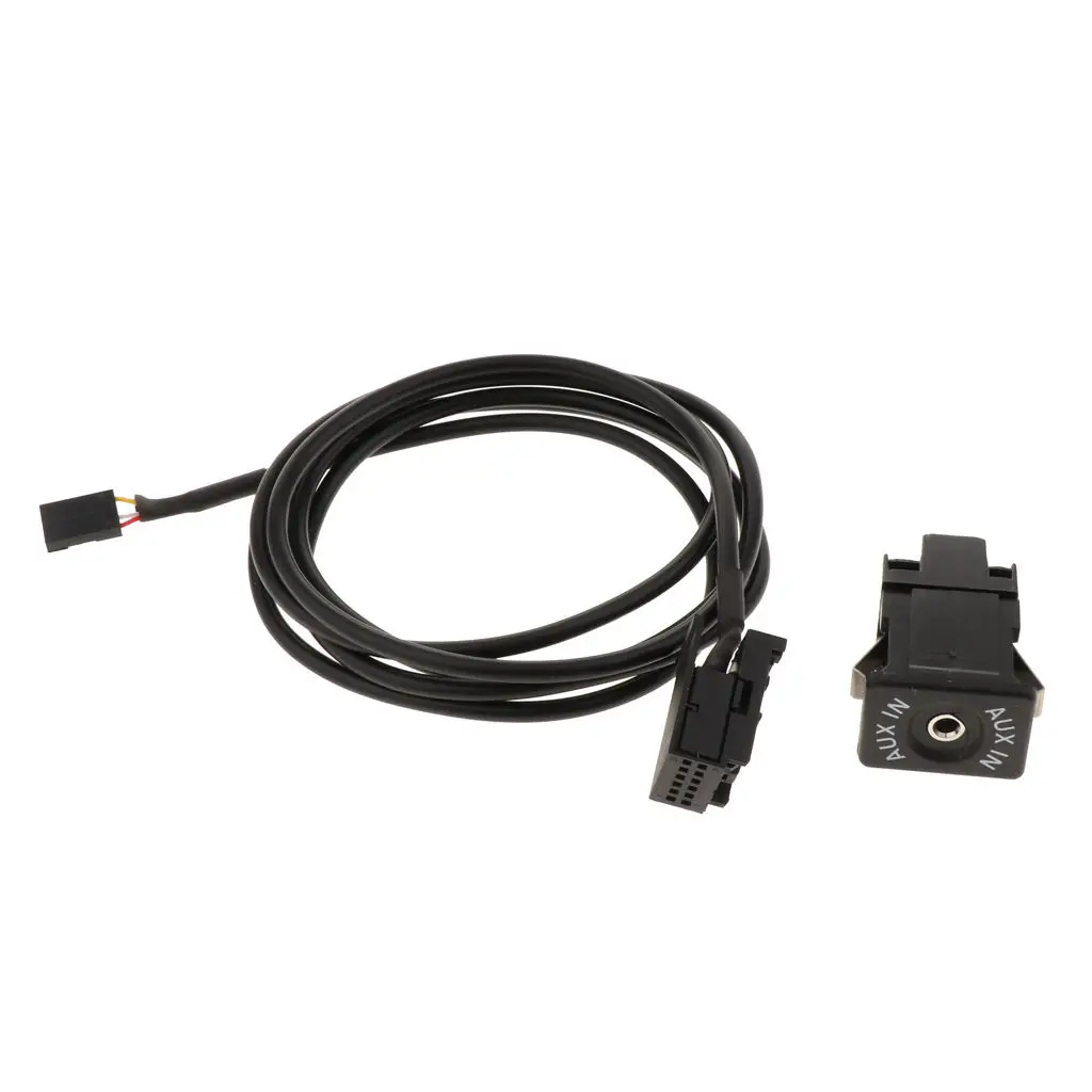 150cm/59inch Car USB AUX Switch Socket with Wire Harness Cable Adapter for Opel CD30 CD70 DVD90 NAVI CDC40 VAUXHALL