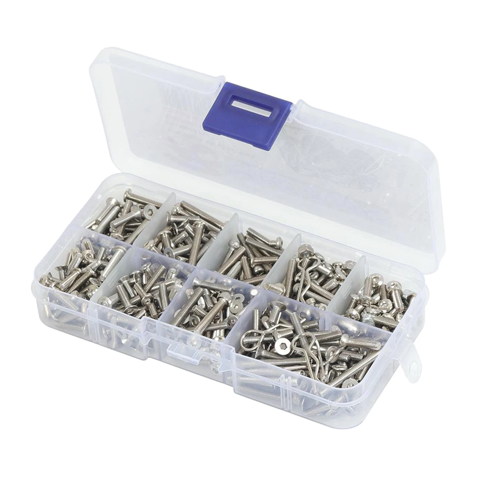 Metal Screws Nuts Set M2 M3  for Axial SCX10 III 1/10 RC Crawler Hardware