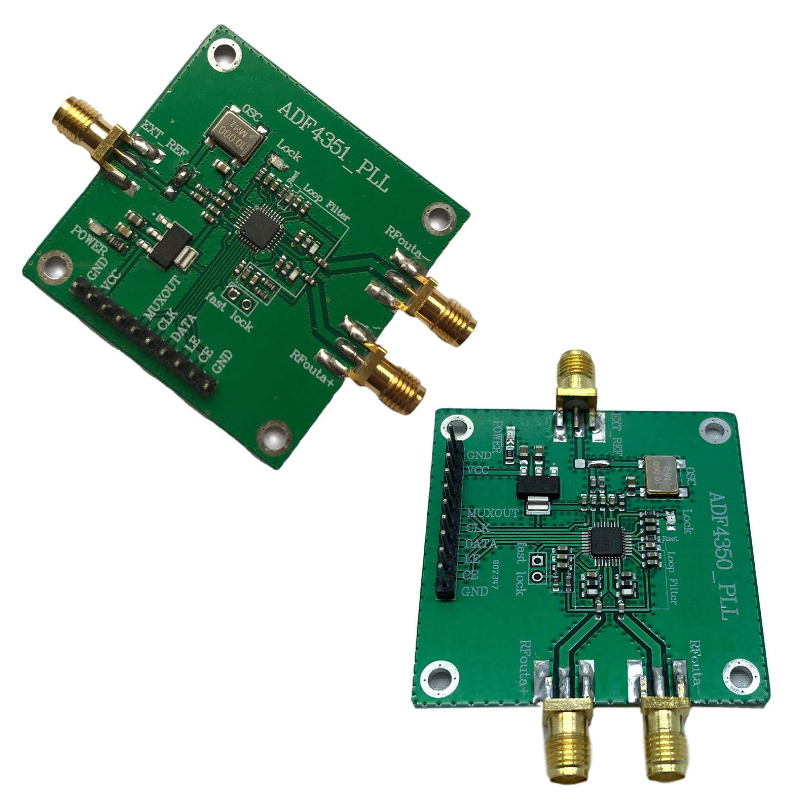 Development RF Signal Source Phase Locking Loop Board Signal Module SMA Female Head 137MHz--2.2GHz 35MHZ---2.2GHz Analyzer