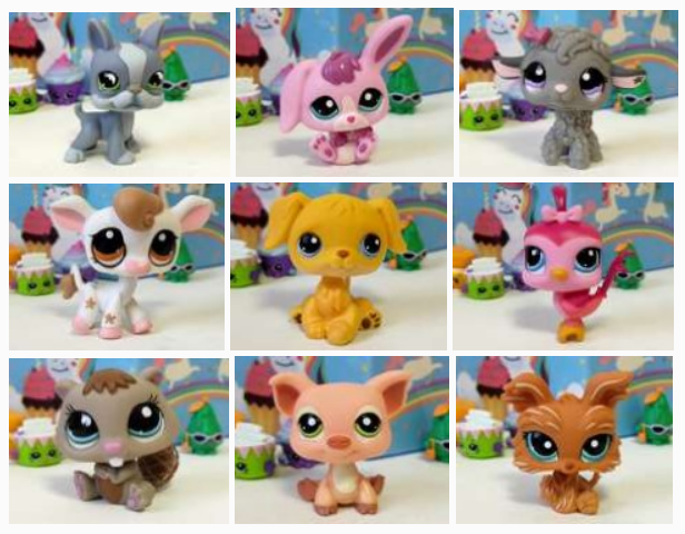 Hasbro Genuine To Q Small Pet House Small Animal Cute Cartoon Children's  Toy Decoration LPS Dog Cat Model Toy - AliExpress