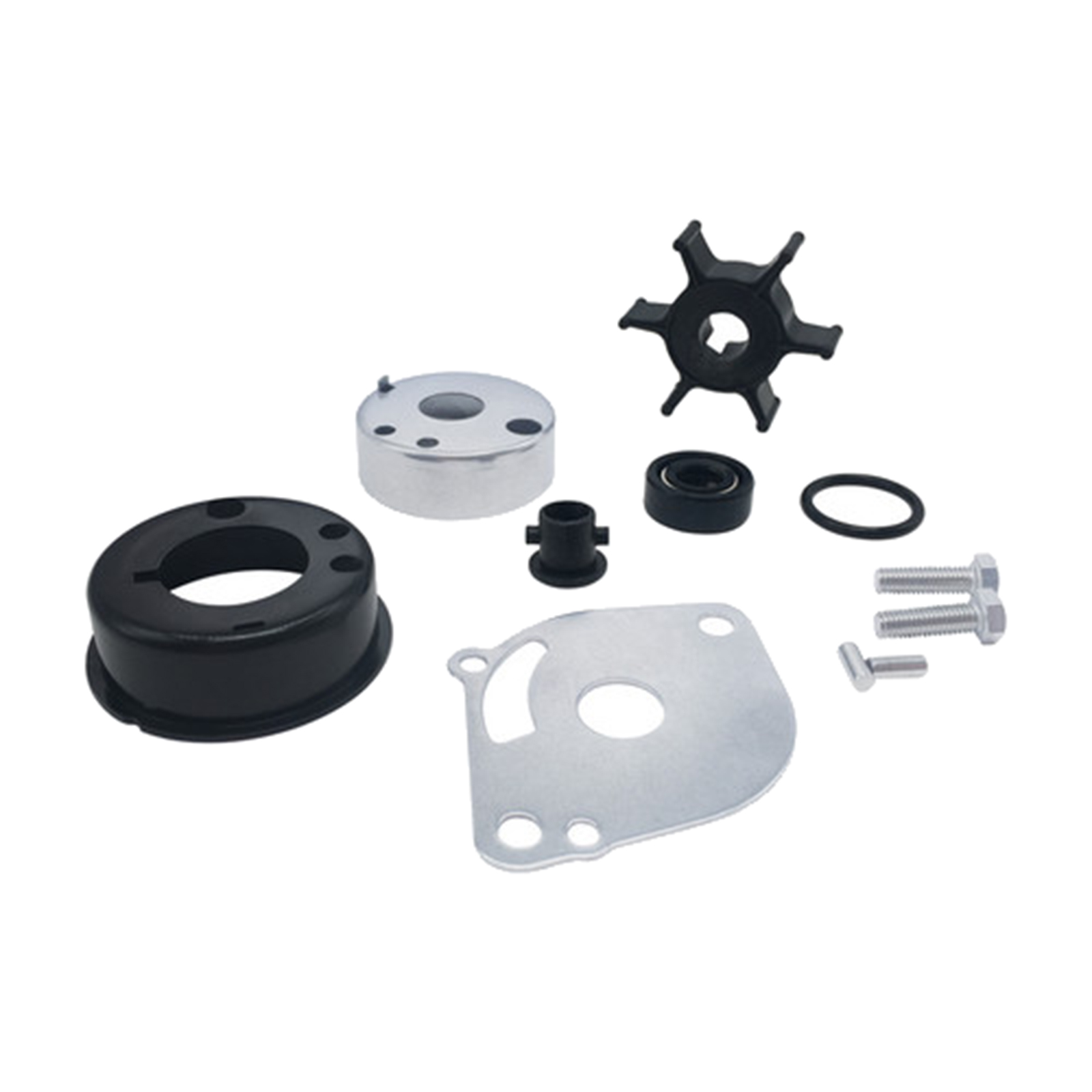 Water Pump Impeller Kit for YAMAHA 2HP 2 STROKE1988-2009 6A1-W0078-02 6A1-W0078-00 Sierra 18-3462 Replacement New