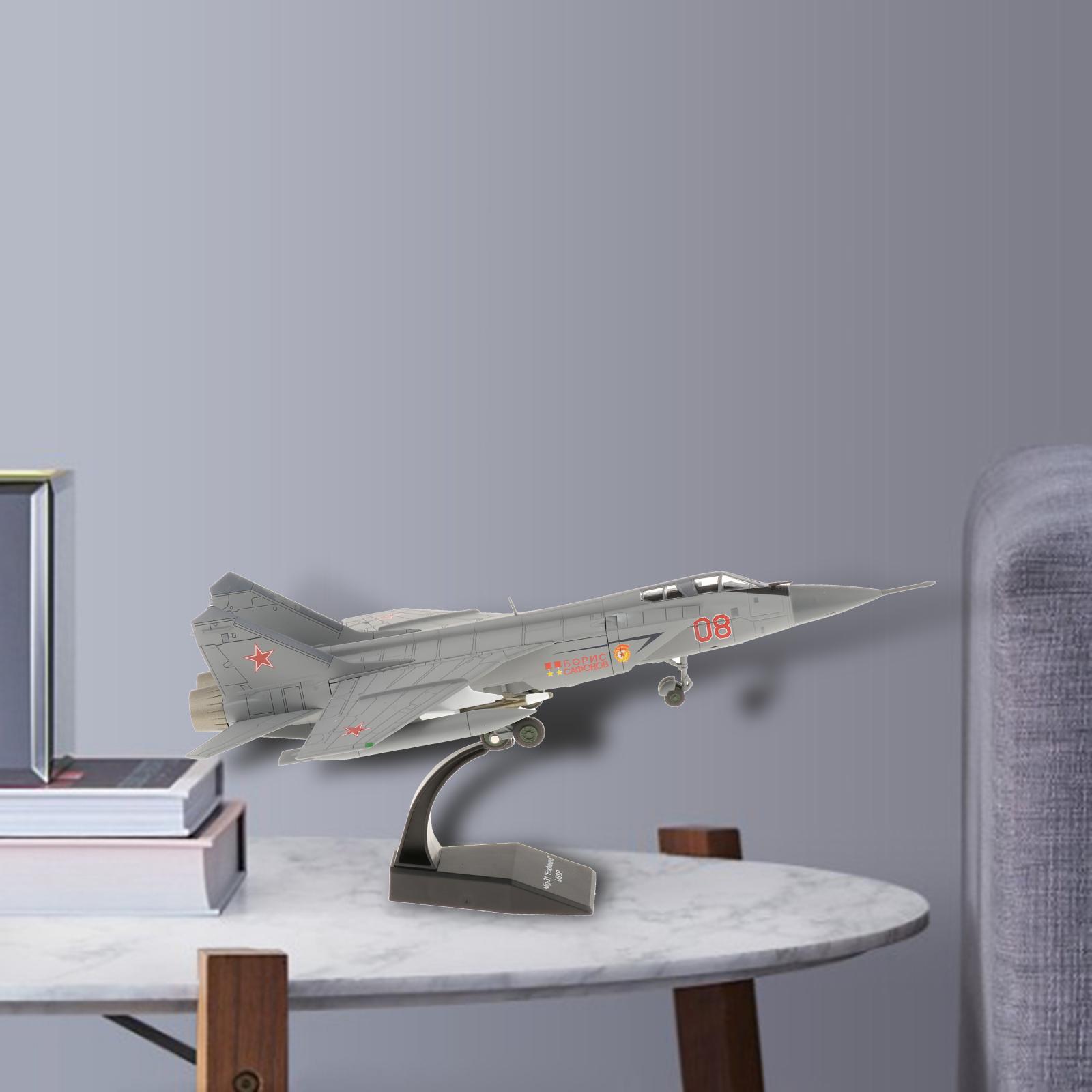 1/72 Mig-31 Diecast Fighter Model Plane Airplane Aircraft Helocopter Model Collectables