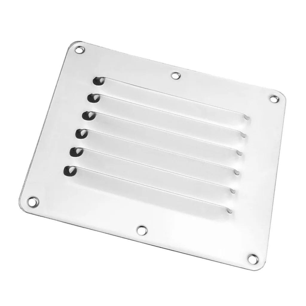 316 Square Louvre Air Vent S.S Ventilation Ventilator Grille Cover Durable