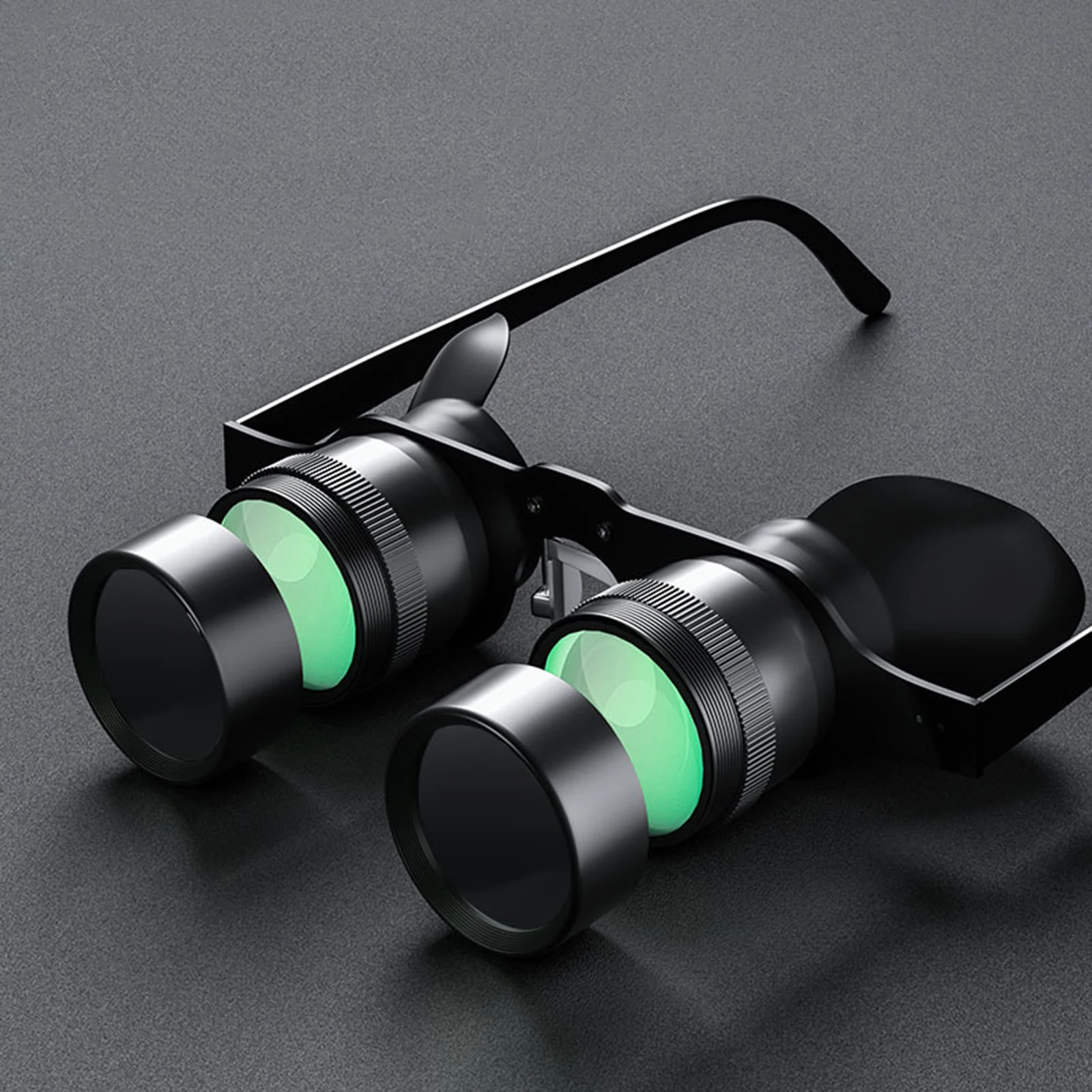 Fishing Telescope Glasses Comfortable to Wear HD Magnifier Glasses Style for Concert Theater Sports Outdoor