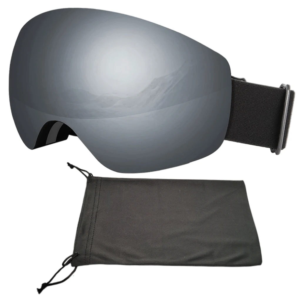 Professional Ski Snowboard Goggles Anti-fog Snowmobile Sunglasses Dual Lens for Adults Winter Sports
