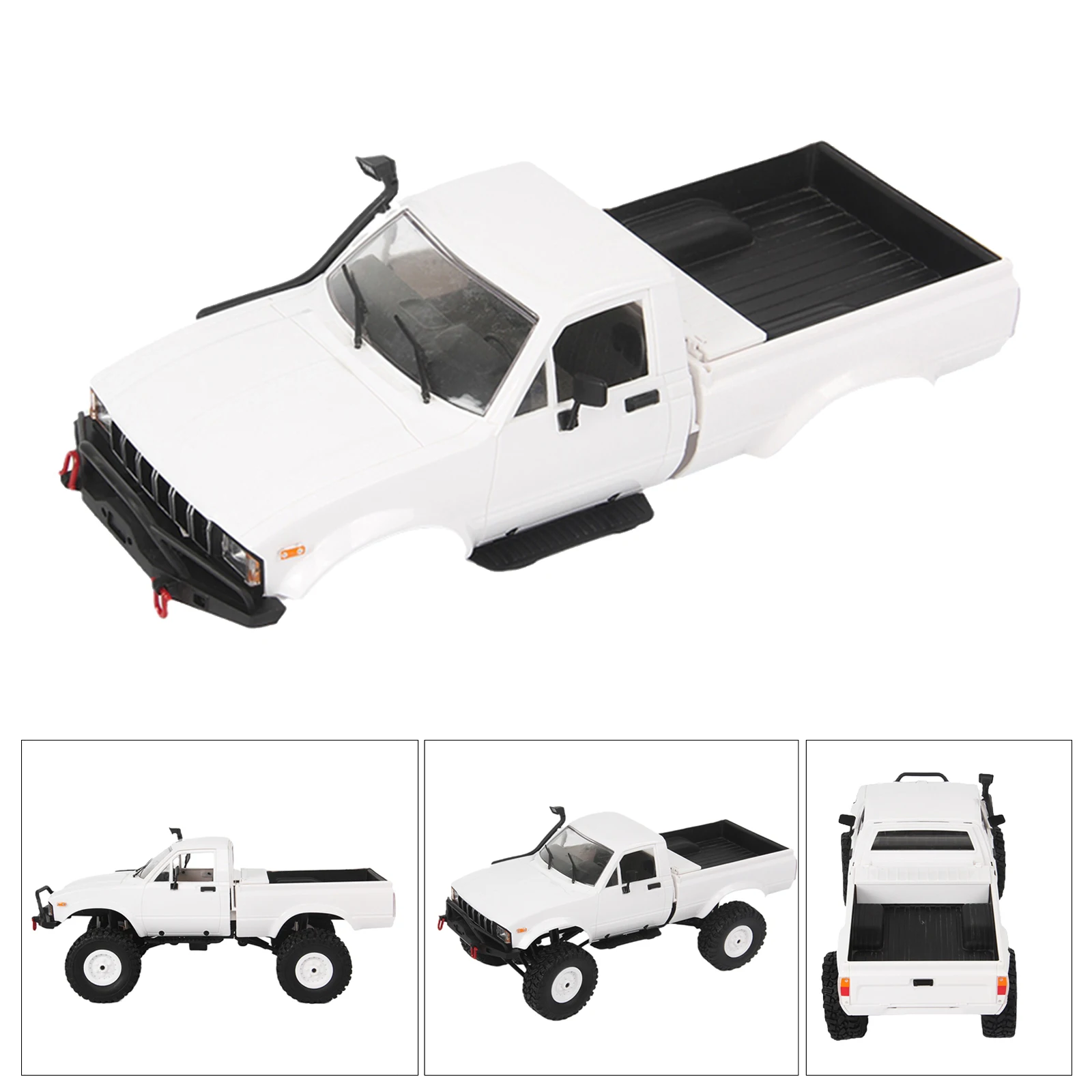 WPL C24 Upgrade C24-1 1:16 RC Car 4WD Radio Control Off-Road Car Shell Kit Rock Crawler Electric Car Parts