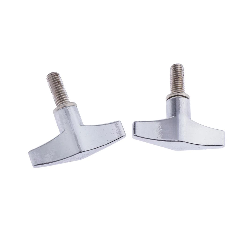 2 Pieces Quick Release Cymbal Stand Wing Screw Wingnut for Drummers