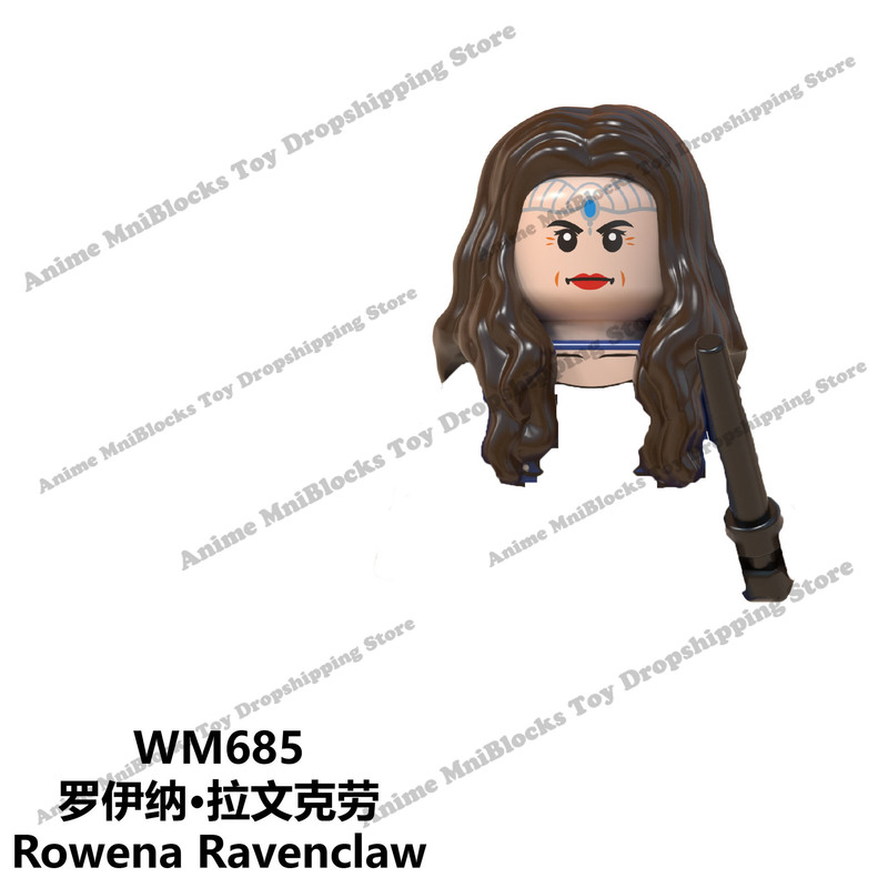 WM6040 WM6041 WM6059 Movies plastic Harried mini bricks action figure building blocks Assembly Toys for children birthday gifts