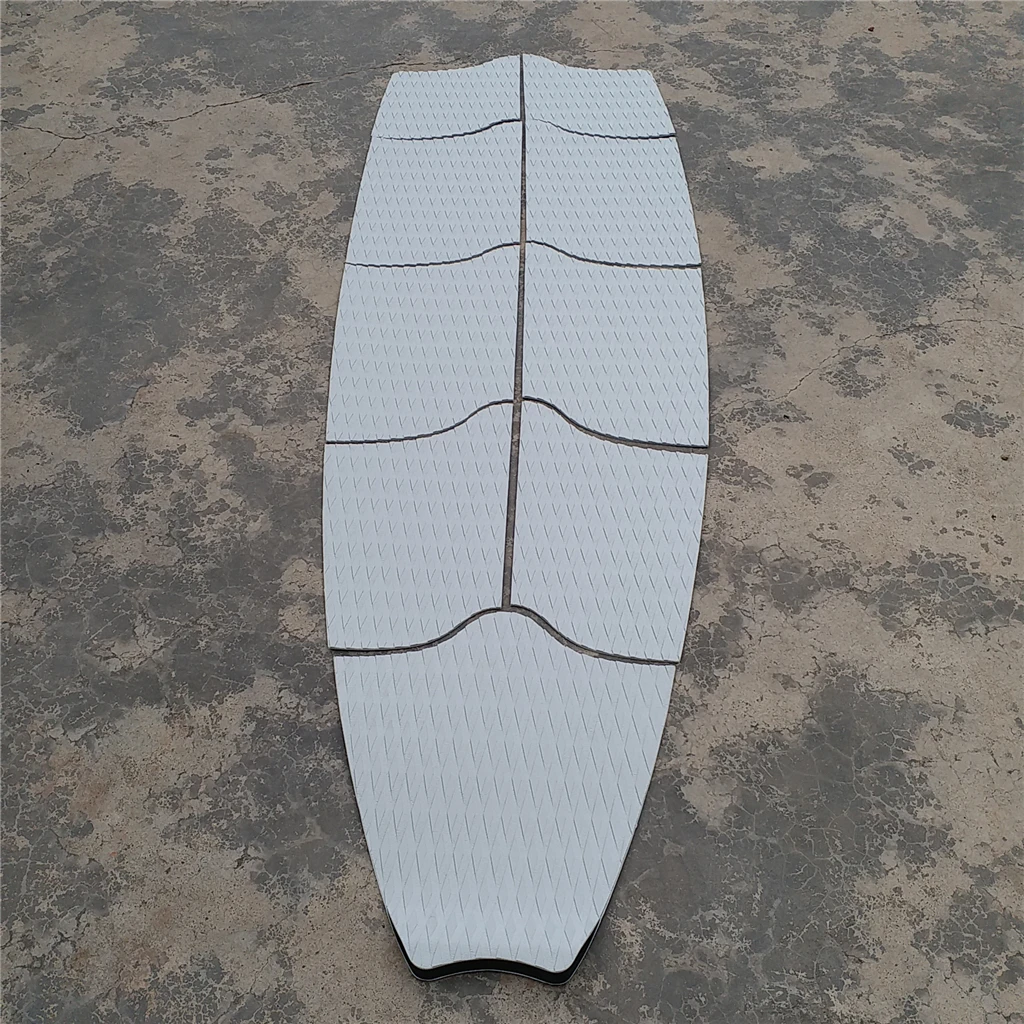 9PCS Mix of Cushions Traction Pad for Textured EVA Foam for Channeling Water Surfing Accessories Water Sports
