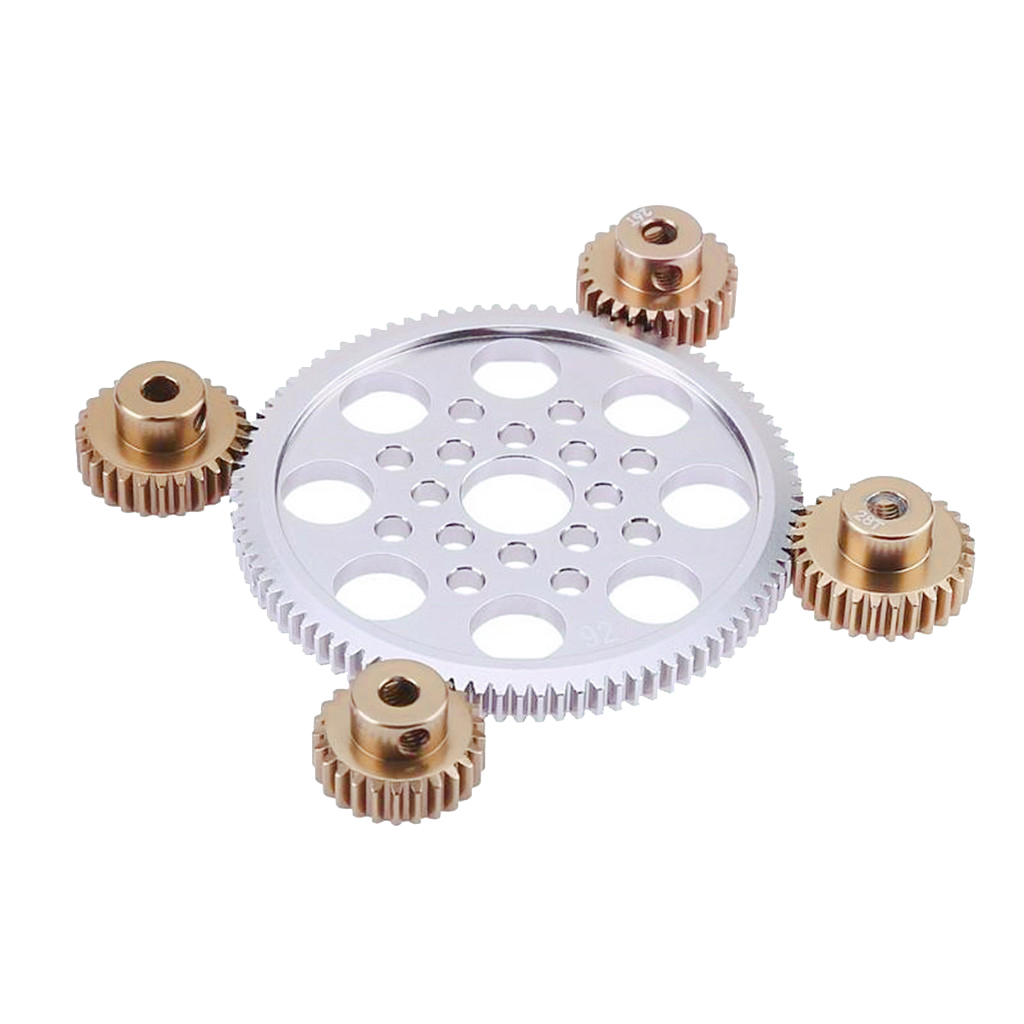 RC 26T Tooth 14.7mm Motor Gear Set for 1/10 RC  Car Climbing Truck Upgrade Parts Aluminum Pinion (48P)