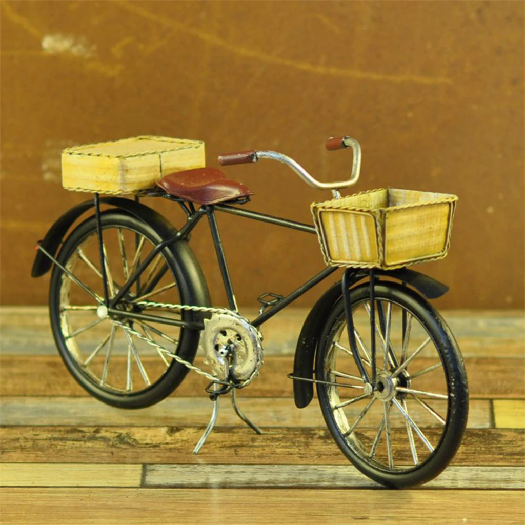 Mini Finger Bikes Model Toys Finger Retro Bike Fixed Bicycle Novelty Toys Game for Kids Boys Girls