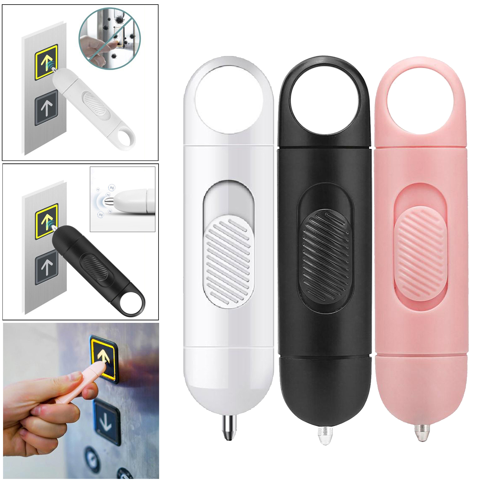 Portable Door Opener Tool Key Sanitary Tool Press Elevator Button Hand Free