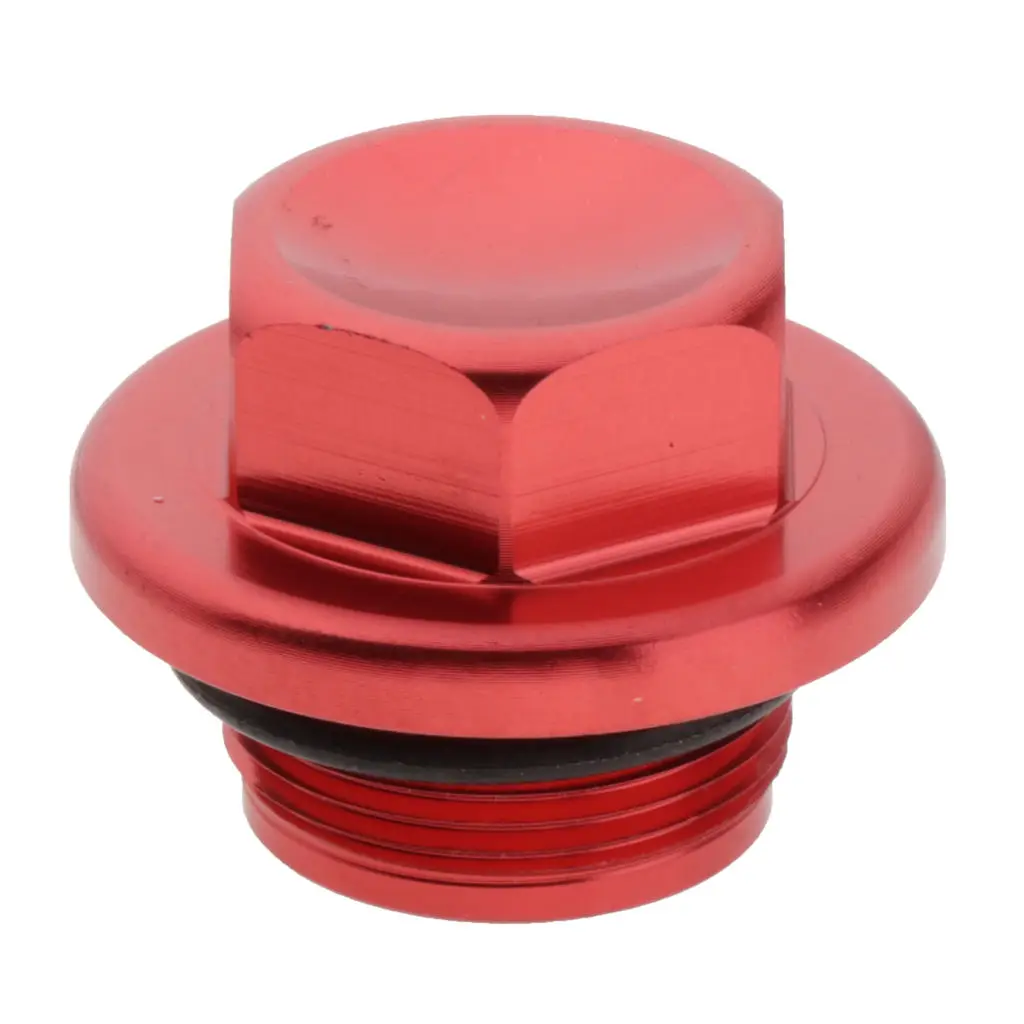 CNC Motorcycle Carburetor Drain Plug For  SX EXC XCFW 65 450 2000-2019 Red