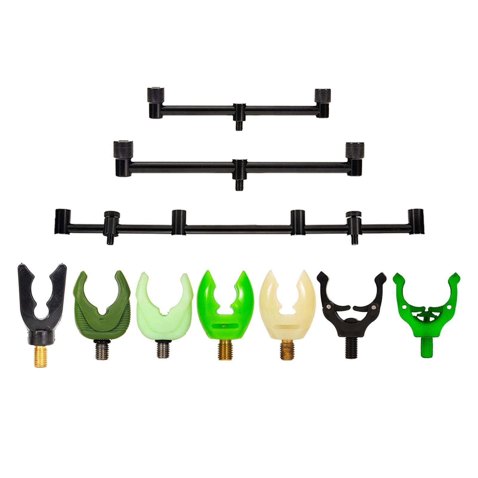 Durable Fishing Buzz Bar Bank Stick Bite Alarm Equipment Carp Fishing Rods Crossbar Bracket Rod Holder Accessories Tool Gear