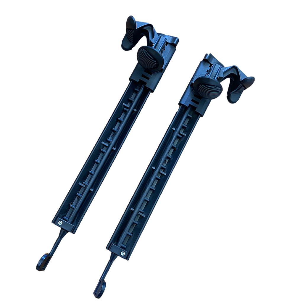 2x Adjustable Kayak Foot Pegs Foot Brace Pedals Foot Braces Pedal Pegs Foot Controlling Footrest with Rudder Control Accessories