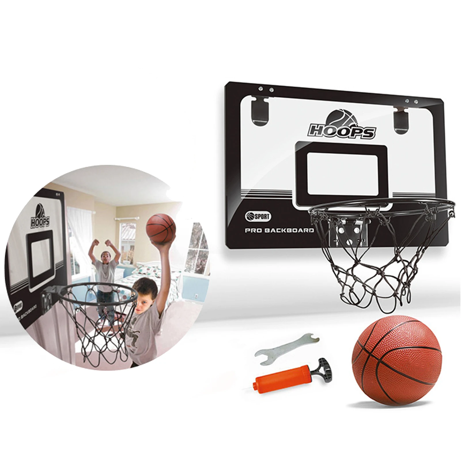 Mini Basketball Hoop Accessories Toys Home Fans Sports Activities Toy Gift