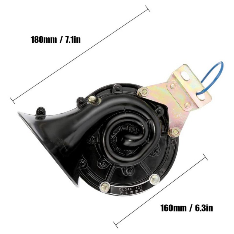 Chifre de ar de Aço Compressor de Chifre de ar para o Carro Inoxidável Única Trombeta Veículo Caminhão Trem Barco 300db Kit 8 Segurança e Proteção