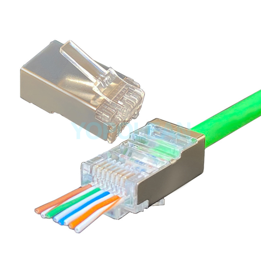 Plug network. Коннектор RJ-45 cat5e не экранированный. Коннектор rj45 экранированный. Коннектор Vention Cat.6a. Экранирование коннектор РЖ 45.