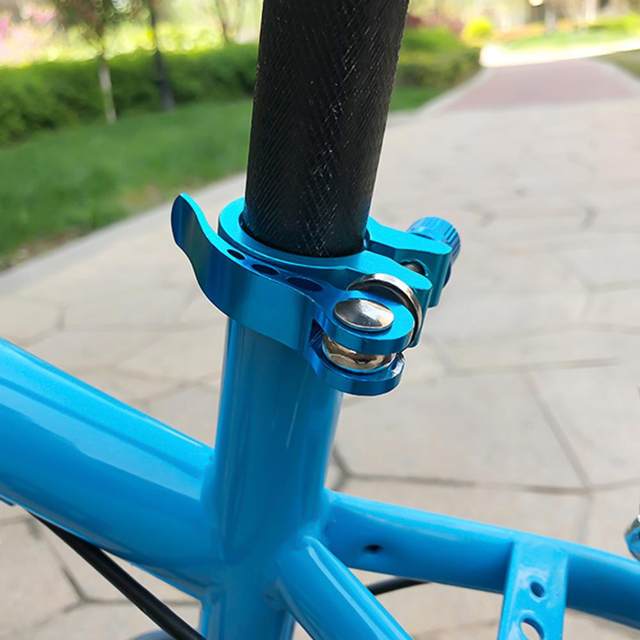 Seat Post Clamp Aazon.co: 28.6 31.8 34.9 Bicycle Seat Clap Aluinu