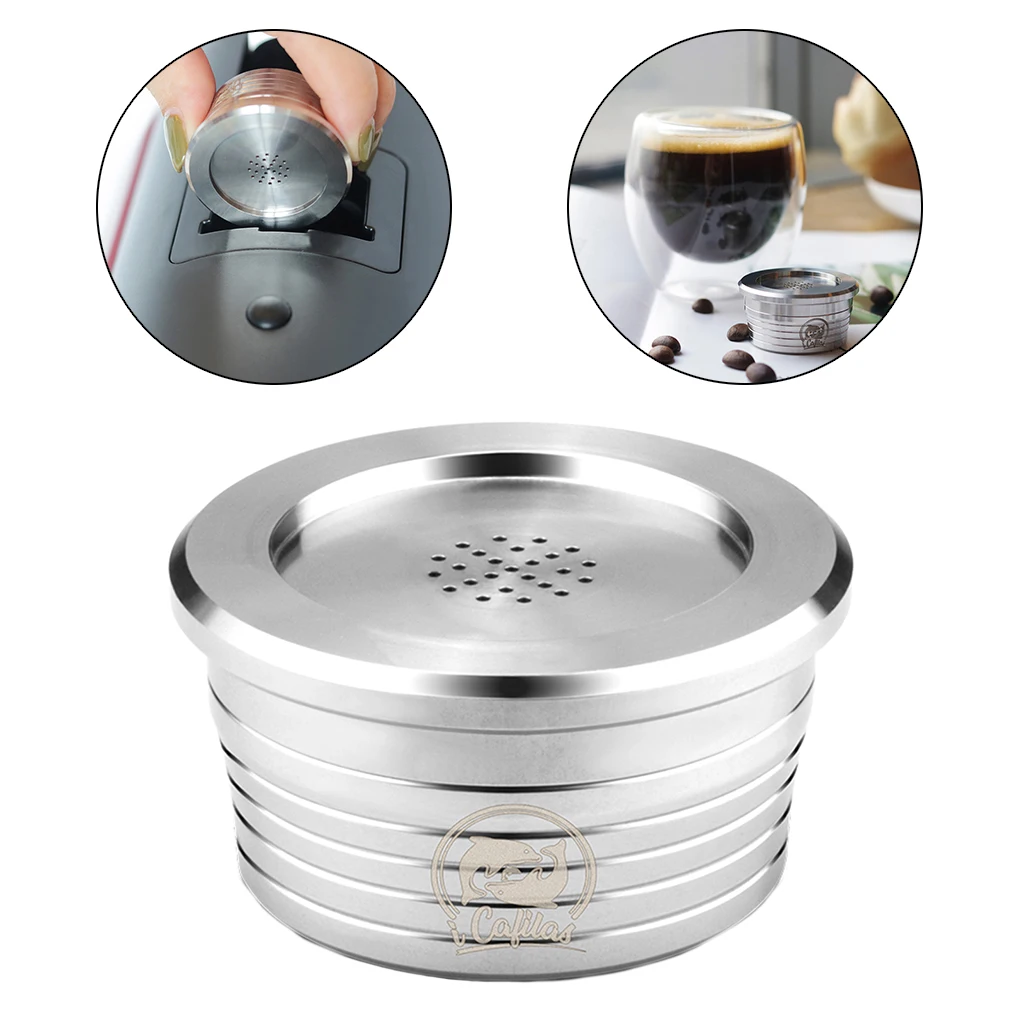 20ml Stainless Steel Coffee Capsule Filter for Delta Q NDIQ7323 MILKQOOL Machine Easy Use