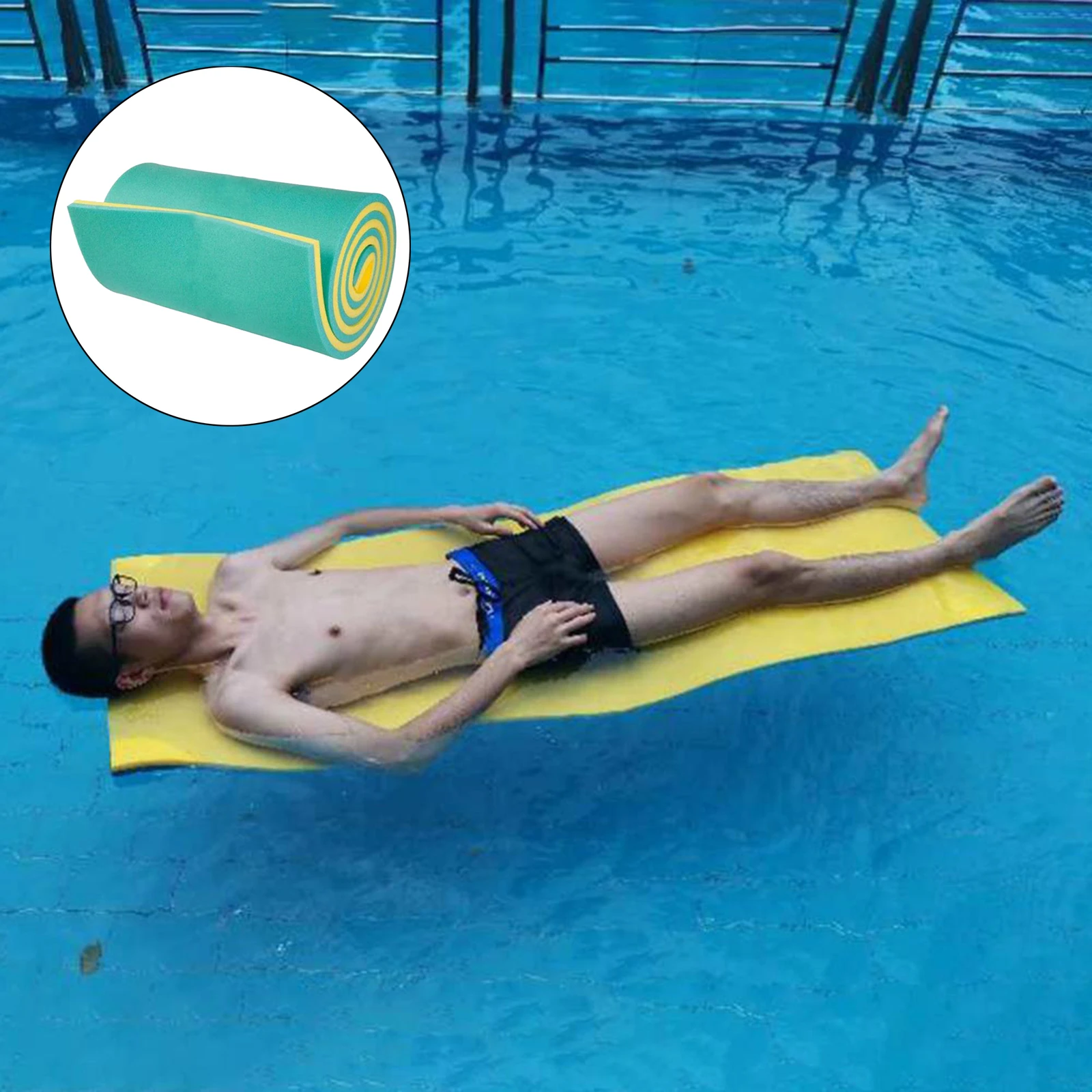 Water Float Mat Swim Pool Lake Floating Pad Kid Mattress Bed Blanket Toy