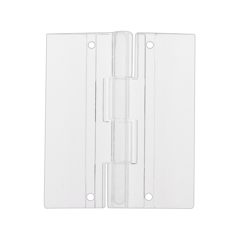 45x38mm Clear Acrylic Plastic Folding Door Piano     Pack of 2
