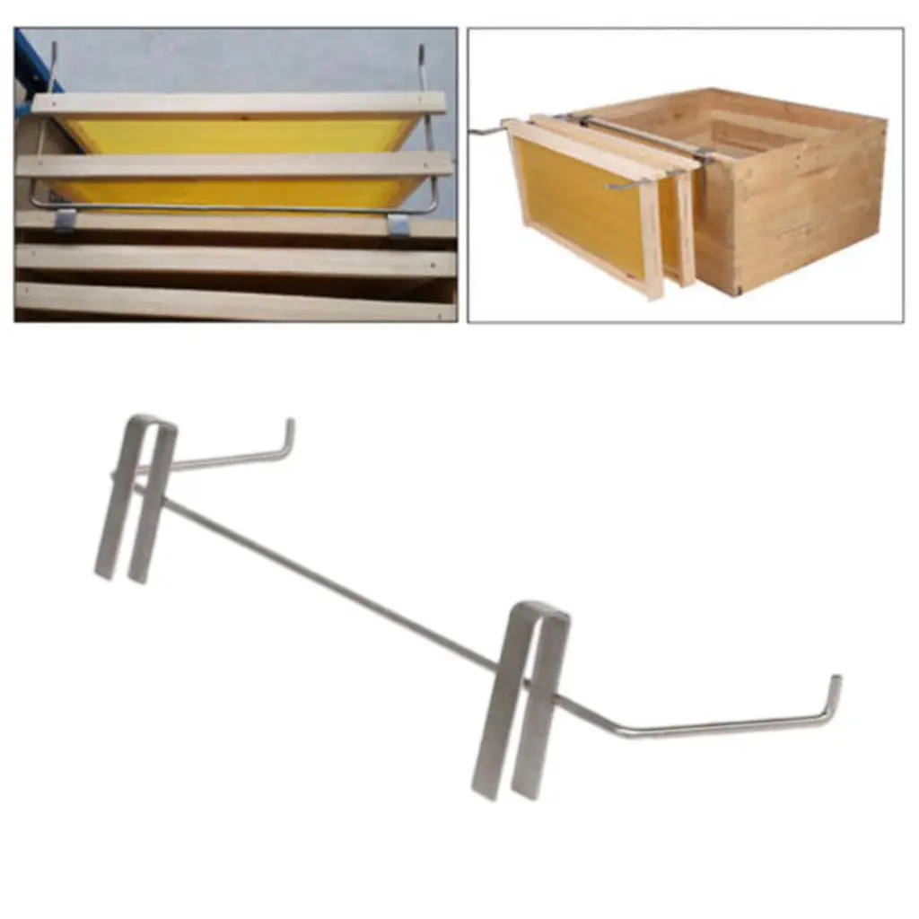 Beekeeping Rack Nesting Spleen Racks Accessories Perch Beekeeping Spleen Racks Bracket Top Rack Shelf Bee Frame for Beehive Nest