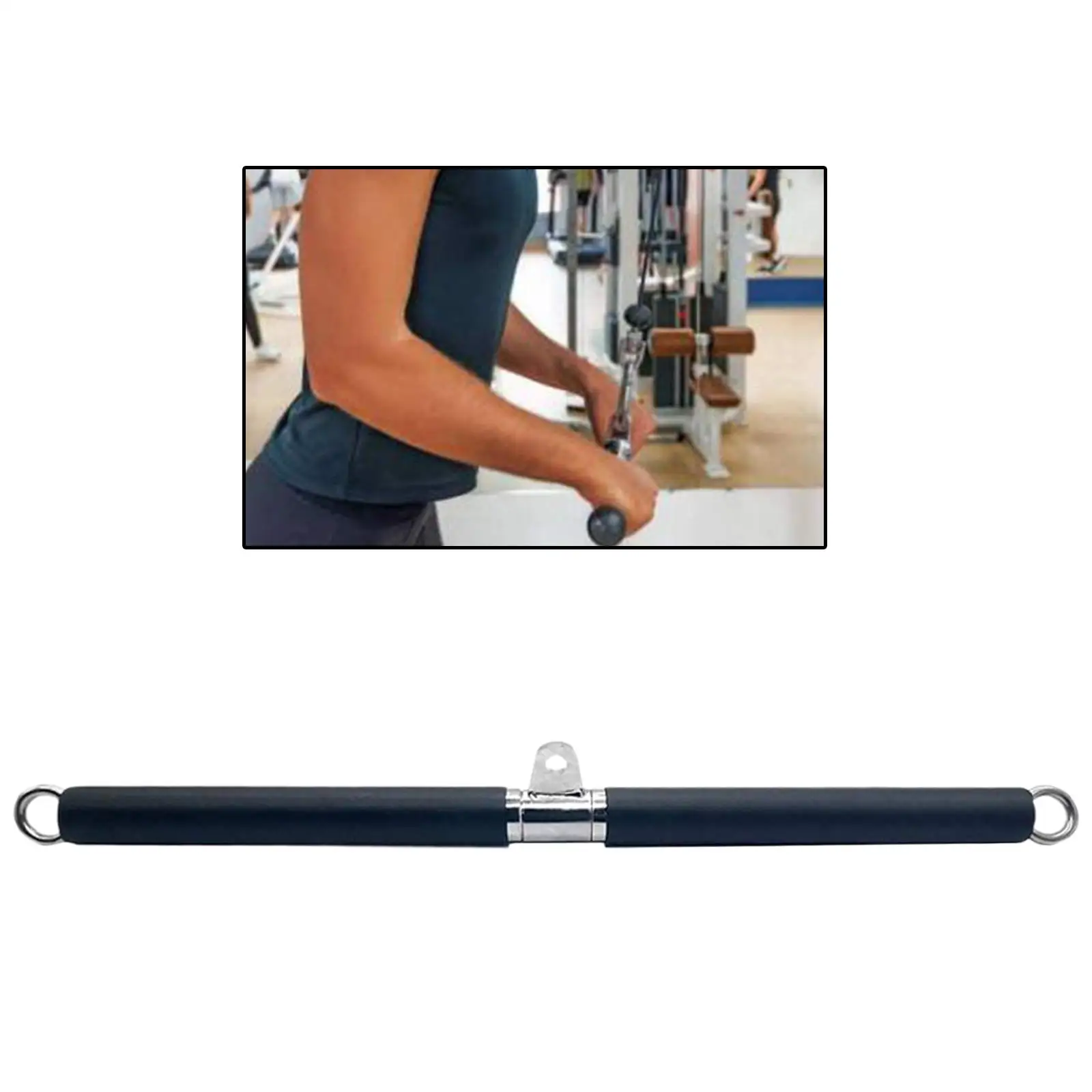 Fitness LAT Pulldown Bar Pull Down Bar Fit for Strength Workout Muscle Building