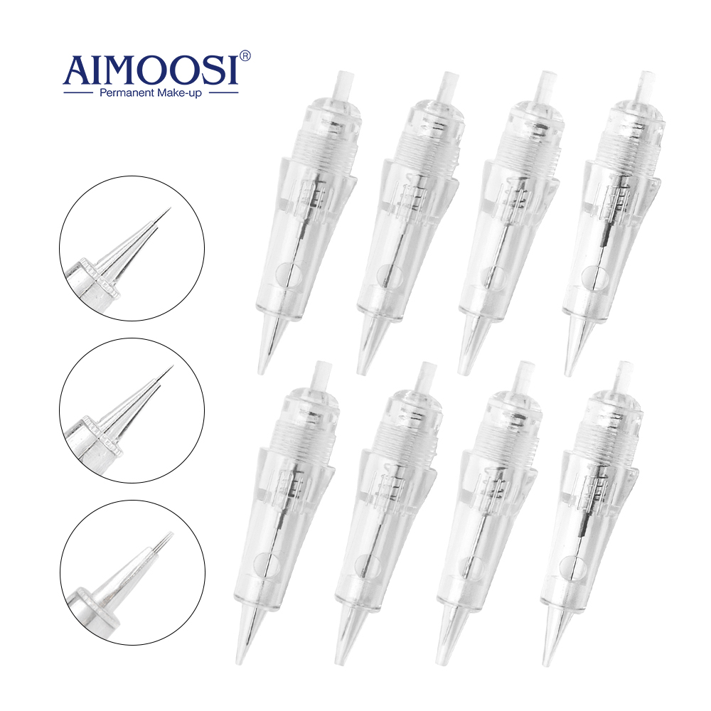 Best of AIMOOSI 100Pcs A5 Tattoo Needles Tattoo Microblading Piercing Needles Semi Permanent Eyebrows Lips Makeup PMU Tattoo Machine Gun Reviews & Tips