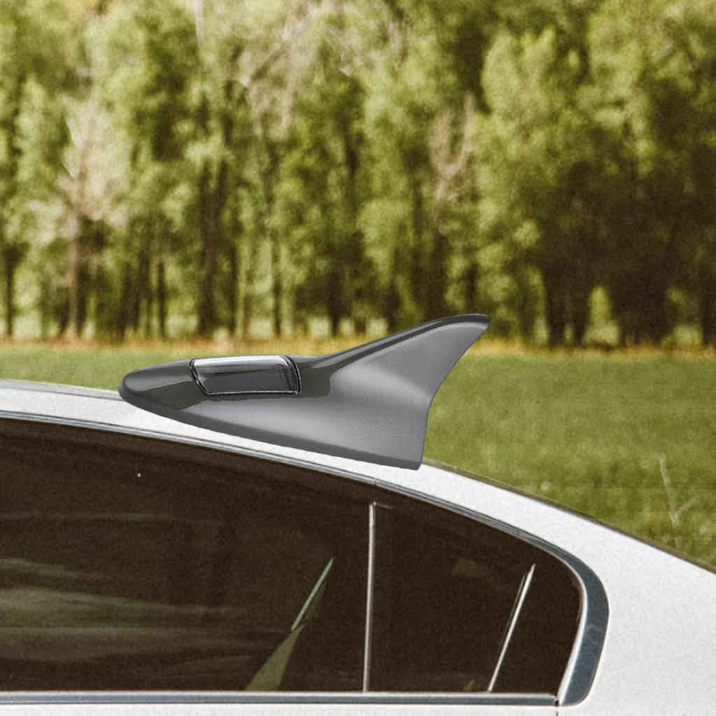 Shark Fin Warning Light 4 Colorf Decoration Roof Antennas Fit for Car
