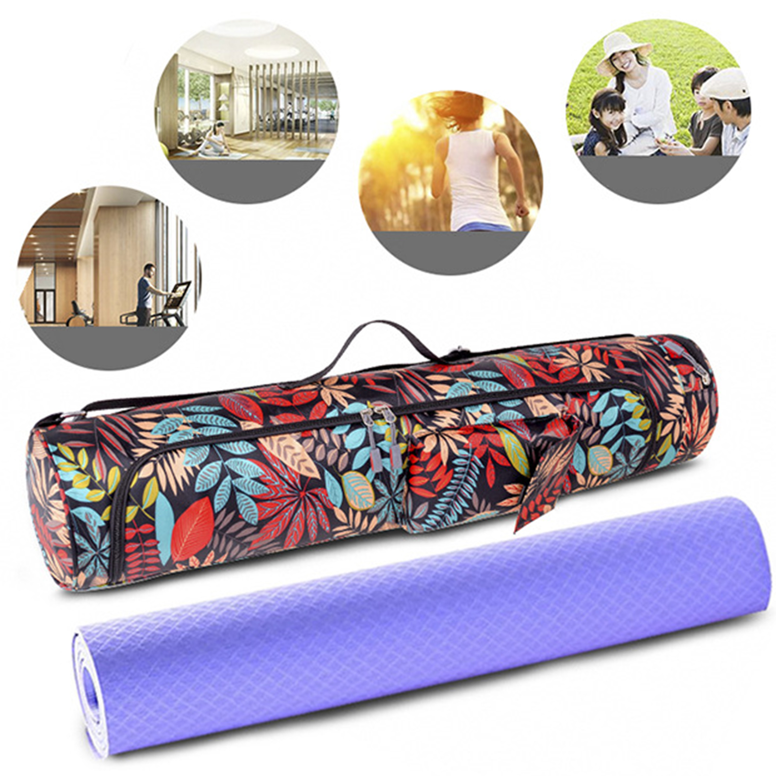 Fitness Pilates Yoga Mat Bag Gym Bags Carry Exercise Bag Large Lightweight Fitness Pilates Yoga Mat Bag Gym Bags Carry Exercise Bag Large Lightweight