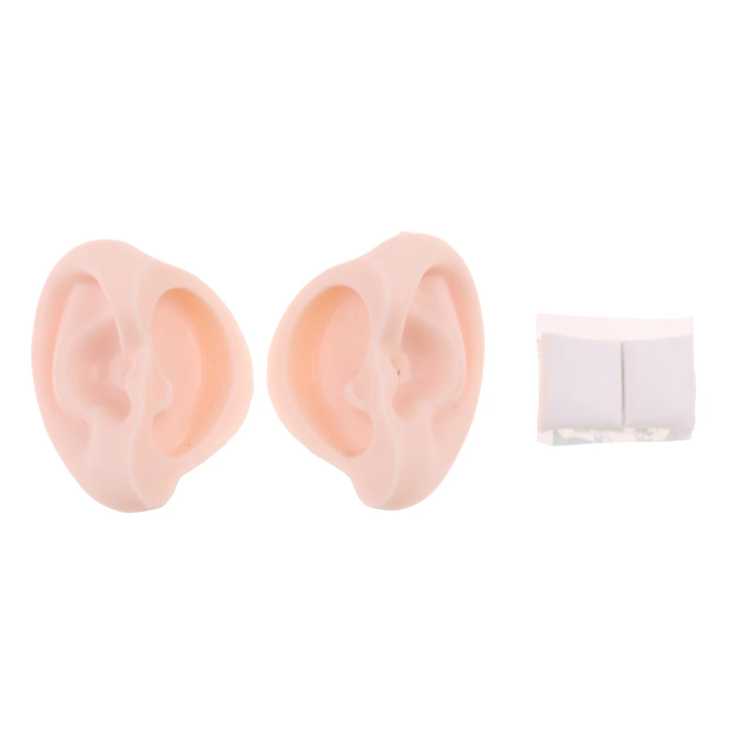 2x2 Pieces Resin Doll Ears Paste Set for 12inch Blythe Doll Normal Ear