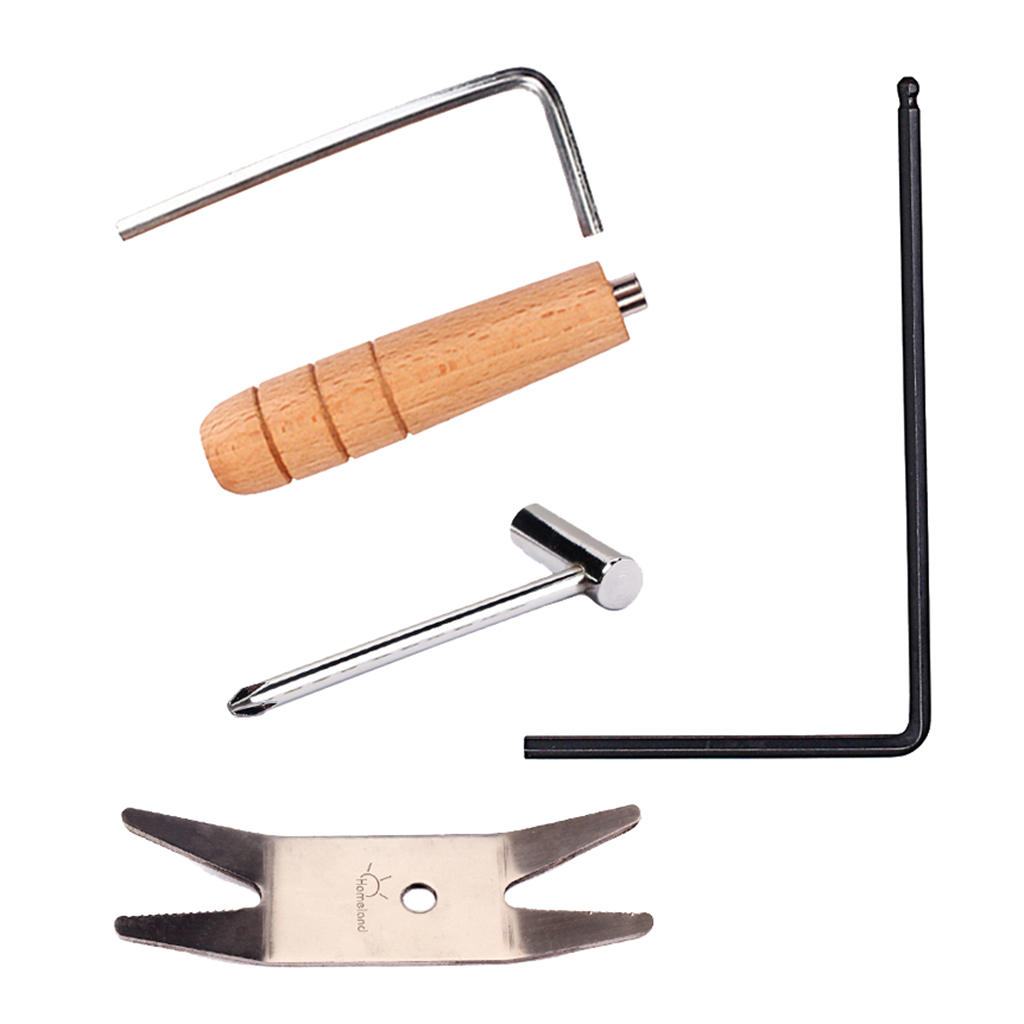 Guitar Bass Repairing Hex Wrench & Wrench Knob Repair Tool & Neck  Rod Tools