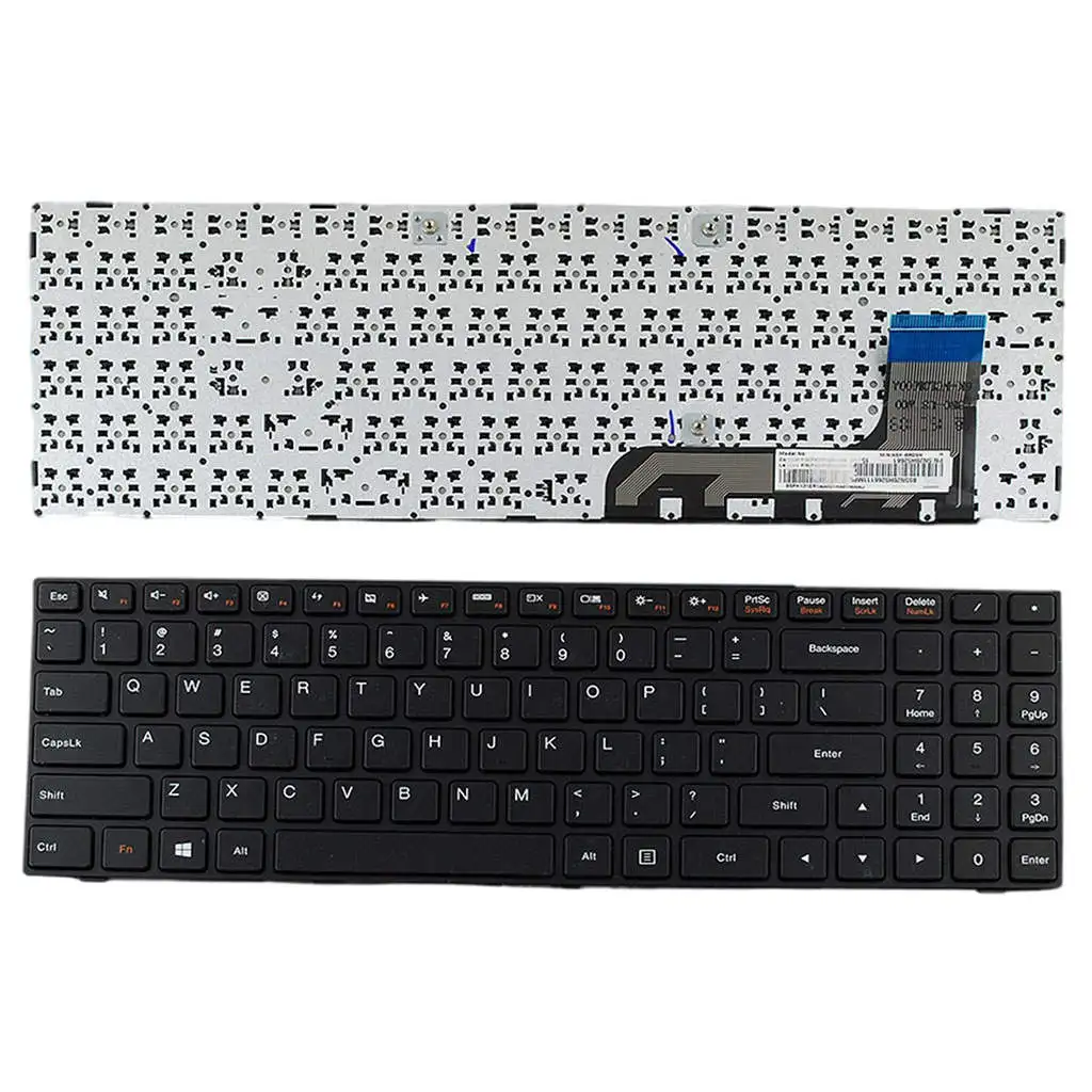 Laptop Keyboard US Layout Compact for Lenovo IdeaPad 100-15 100-15Ib 100-15Iby Parts Accessories